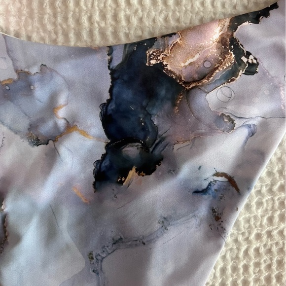 Purple Marble Bikini Size Small - Picture 6 of 7